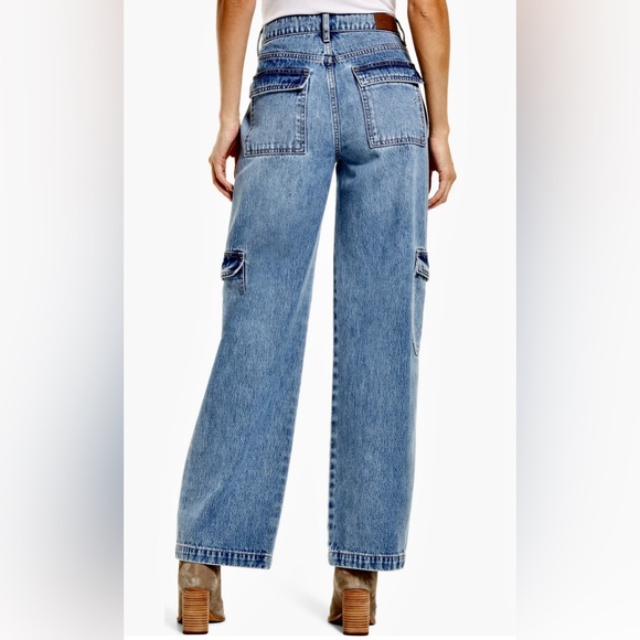 Hidden “Logan” Cargo Pocket Dad Jeans - Picture 2 of 13